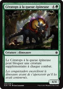 Cératops à la queue épineuse - Ixalan