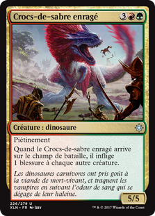 Crocs-de-sabre enragé - Ixalan