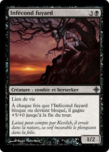 Infécond fuyard - L'ascension des Eldrazi