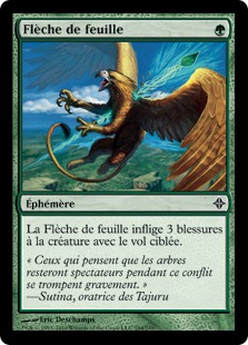 Flèche de feuille - L'ascension des Eldrazi