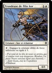 Frondeuse de filin kor - L'ascension des Eldrazi