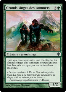 Grands singes des sommets - Worldwake