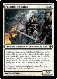 Paladin de Talus - Worldwake