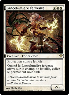 Lancelumière fervente - Zendikar