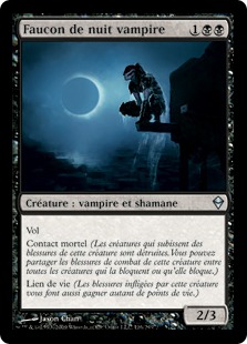 Faucon de nuit vampire - Zendikar