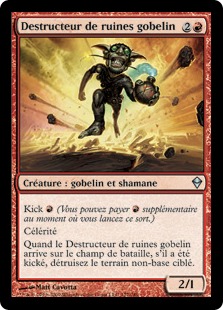 Destructeur de ruines gobelin - Zendikar