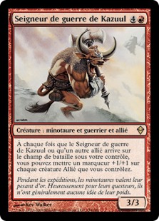 Seigneur de guerre de Kazuul - Zendikar