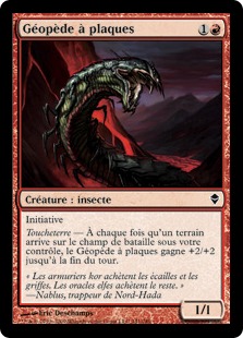 Géopède à plaques - Zendikar