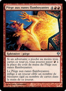 Piège aux runes flamboyantes - Zendikar