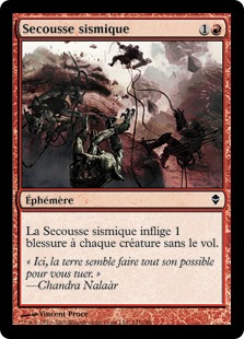 Secousse sismique - Zendikar