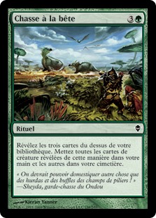 Chasse à la bête - Zendikar
