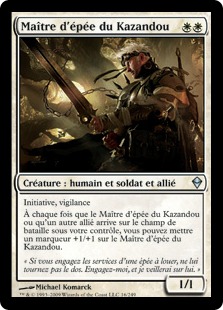 Maître d'épée du Kazandou - Zendikar