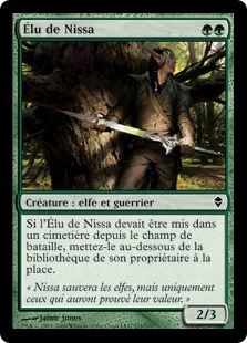 Élu de Nissa - Zendikar
