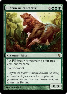 Piétineur terrestre - Zendikar