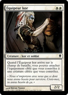 Équipeur kor - Zendikar