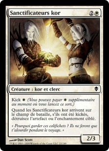 Sanctificateurs kor - Zendikar