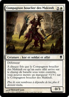 Compagnon bouclier des Makindi - Zendikar