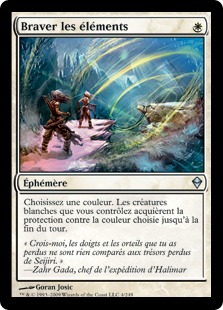 Braver les éléments - Zendikar