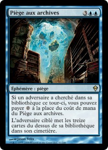 Piège aux archives - Zendikar