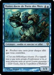 Maître docte de Porte des Mers - Zendikar