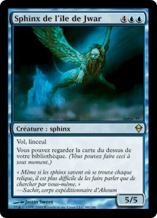 Sphinx de l'île de Jwar - Zendikar