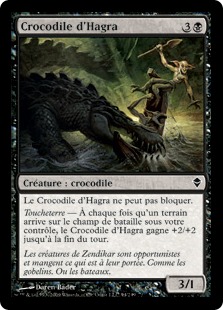 Crocodile d'Hagra - Zendikar