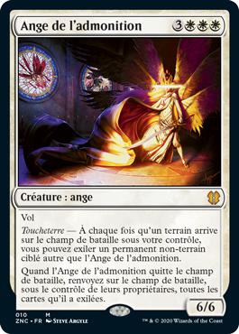 Ange de l'admonition - Commander Renaissance de Zendikar