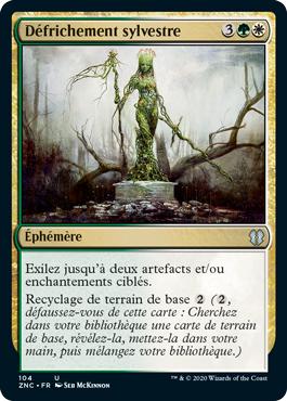 Défrichement sylvestre - Commander Renaissance de Zendikar