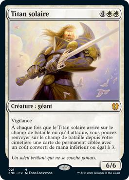 Titan solaire - Commander Renaissance de Zendikar