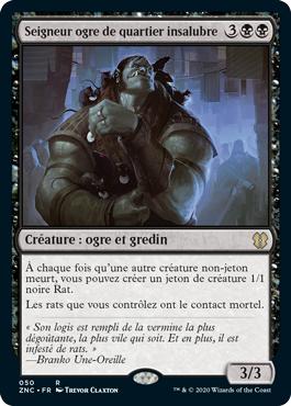 Seigneur ogre de quartier insalubre - Commander Renaissance de Zendikar