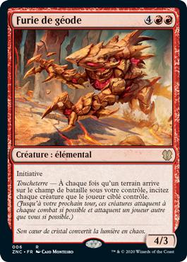 Furie de géode - Commander Renaissance de Zendikar