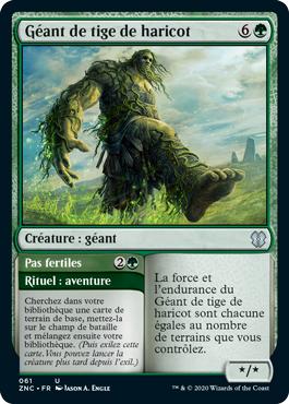 Géant de tige de haricot - Commander Renaissance de Zendikar