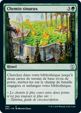 Chemin sinueux - Commander Renaissance de Zendikar