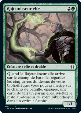 Rajeunisseur elfe - Commander Renaissance de Zendikar