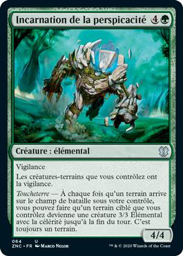 Incarnation de la perspicacité - Commander Renaissance de Zendikar