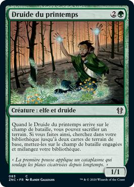 Druide du printemps - Commander Renaissance de Zendikar