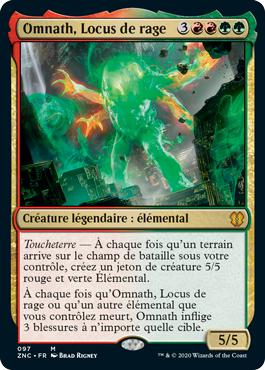 Omnath, Locus de rage - Commander Renaissance de Zendikar