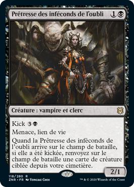 Prêtresse des inféconds de l'oubli - Renaissance de Zendikar