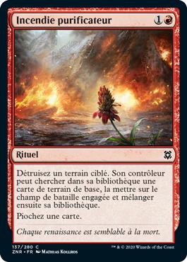 Incendie purificateur - Renaissance de Zendikar