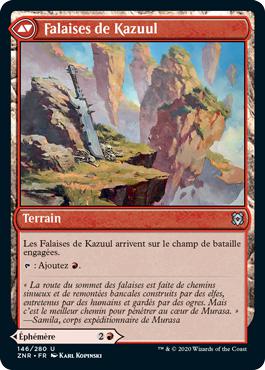 Falaises de Kazuul - Renaissance de Zendikar