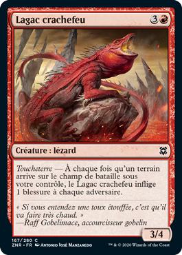 Lagac crachefeu - Renaissance de Zendikar