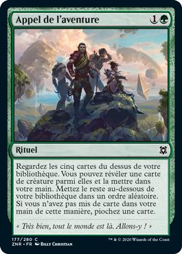 Appel de l'aventure - Renaissance de Zendikar