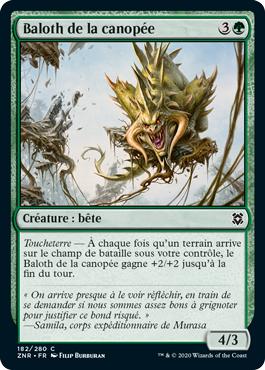 Baloth de la canopée - Renaissance de Zendikar