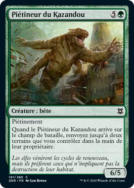 Piétineur du Kazandou - Renaissance de Zendikar