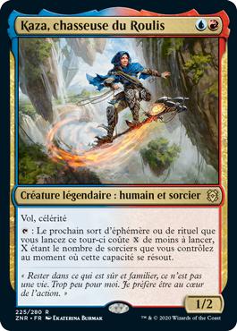 Kaza, chasseuse du Roulis - Renaissance de Zendikar