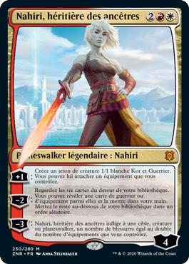 Nahiri, héritière des ancêtres - Renaissance de Zendikar