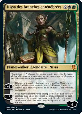 Nissa des branches enténébrées - Renaissance de Zendikar