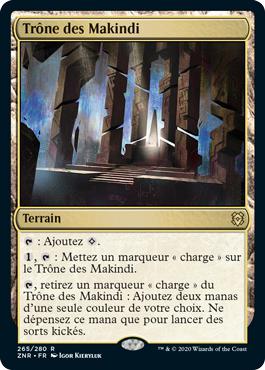 Trône des Makindi - Renaissance de Zendikar