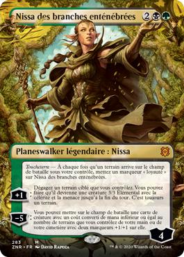 Nissa des branches enténébrées - Renaissance de Zendikar