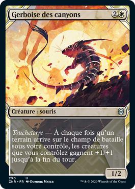 Gerboise des canyons - Renaissance de Zendikar